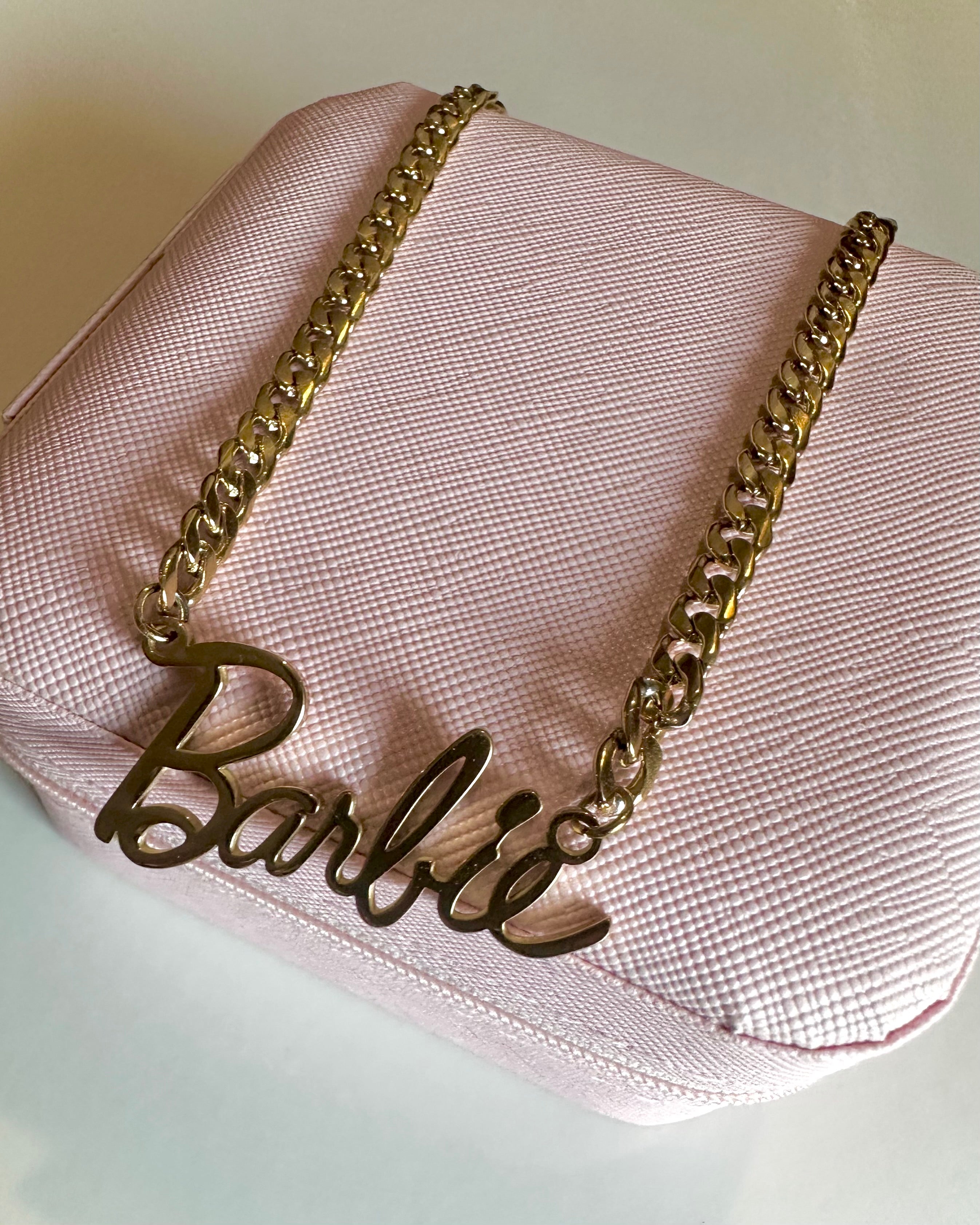 Stainless Steel Barbie necklace