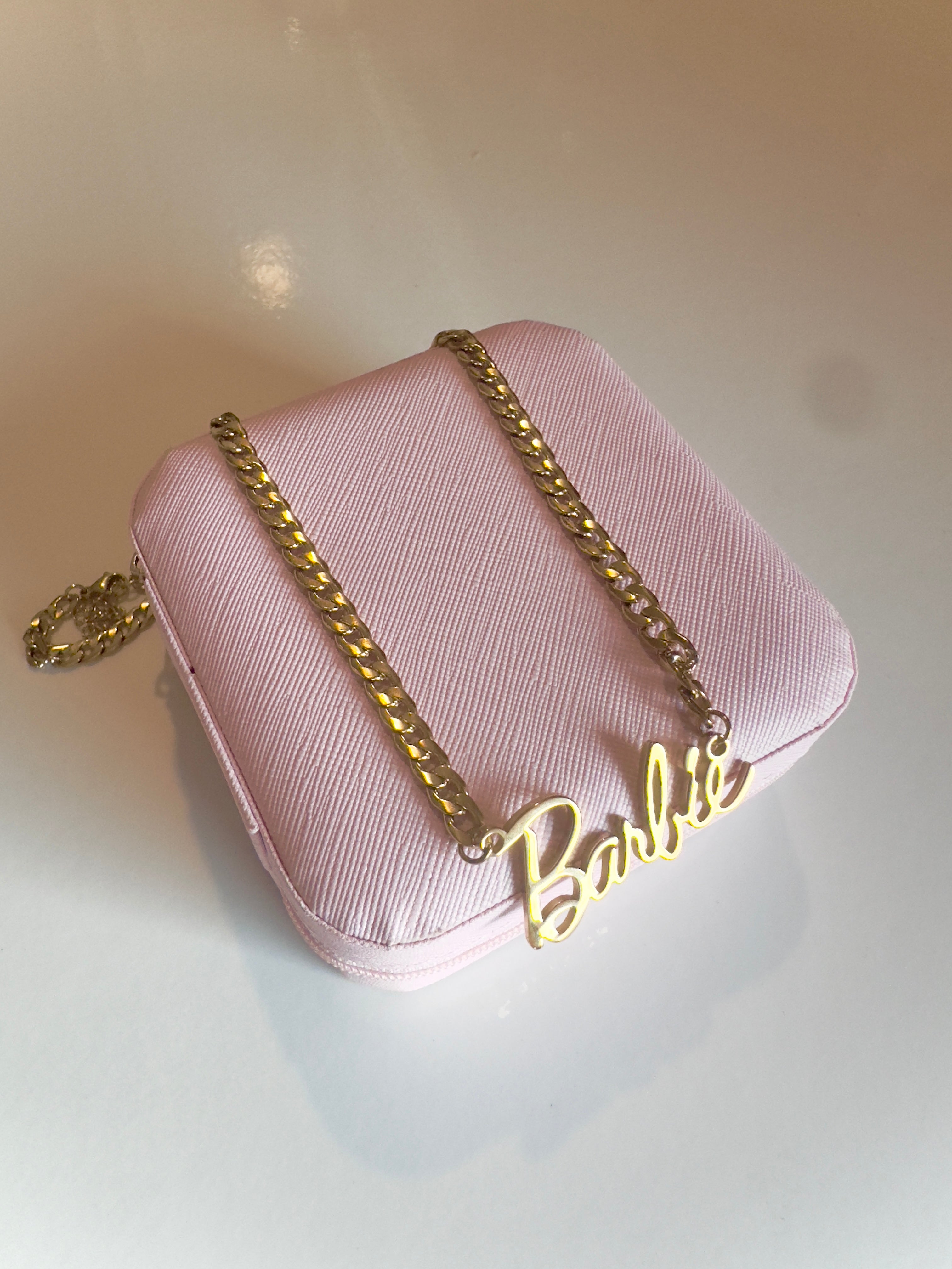 Stainless Steel Barbie necklace
