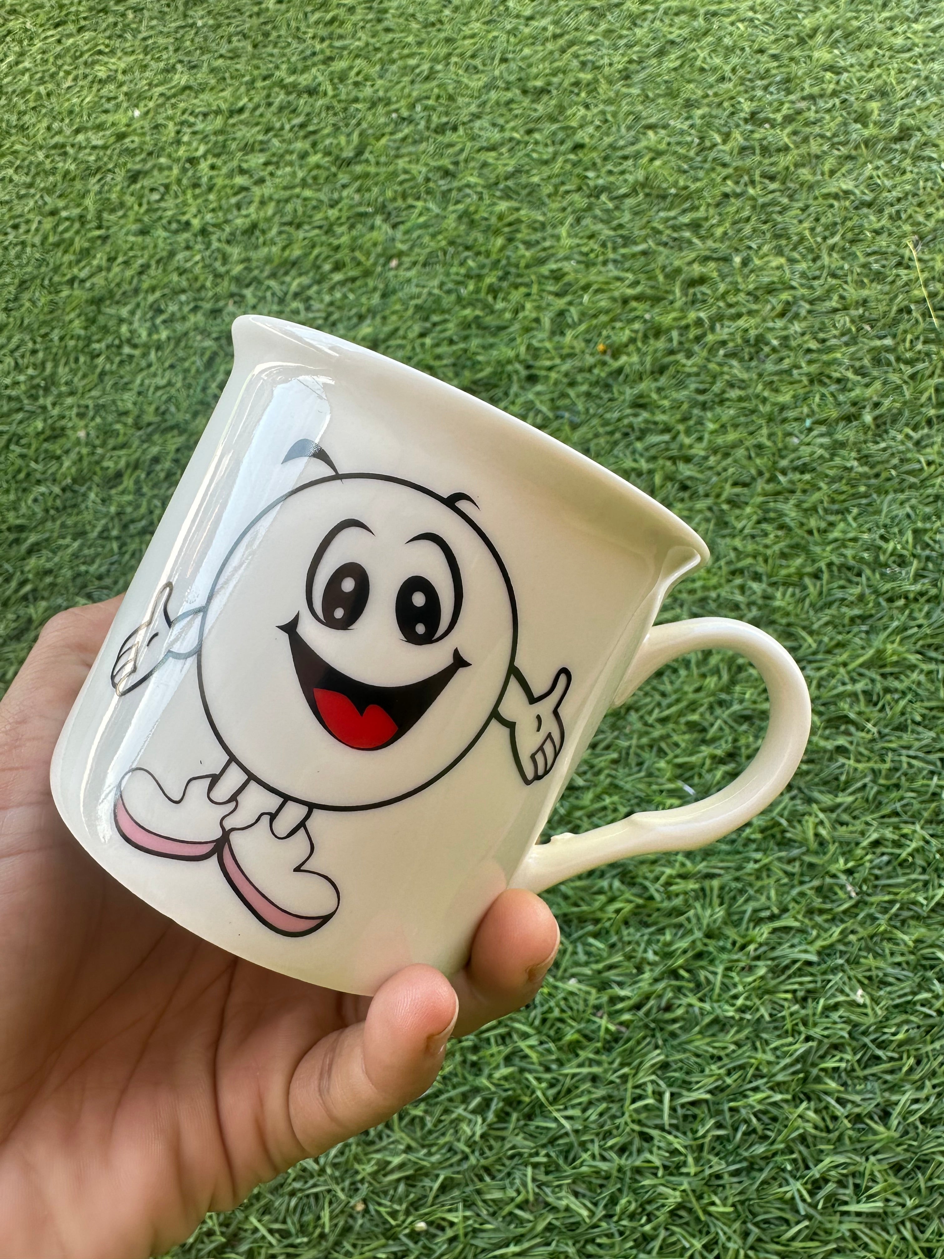 Tea Time Cute a Emoji Mug
