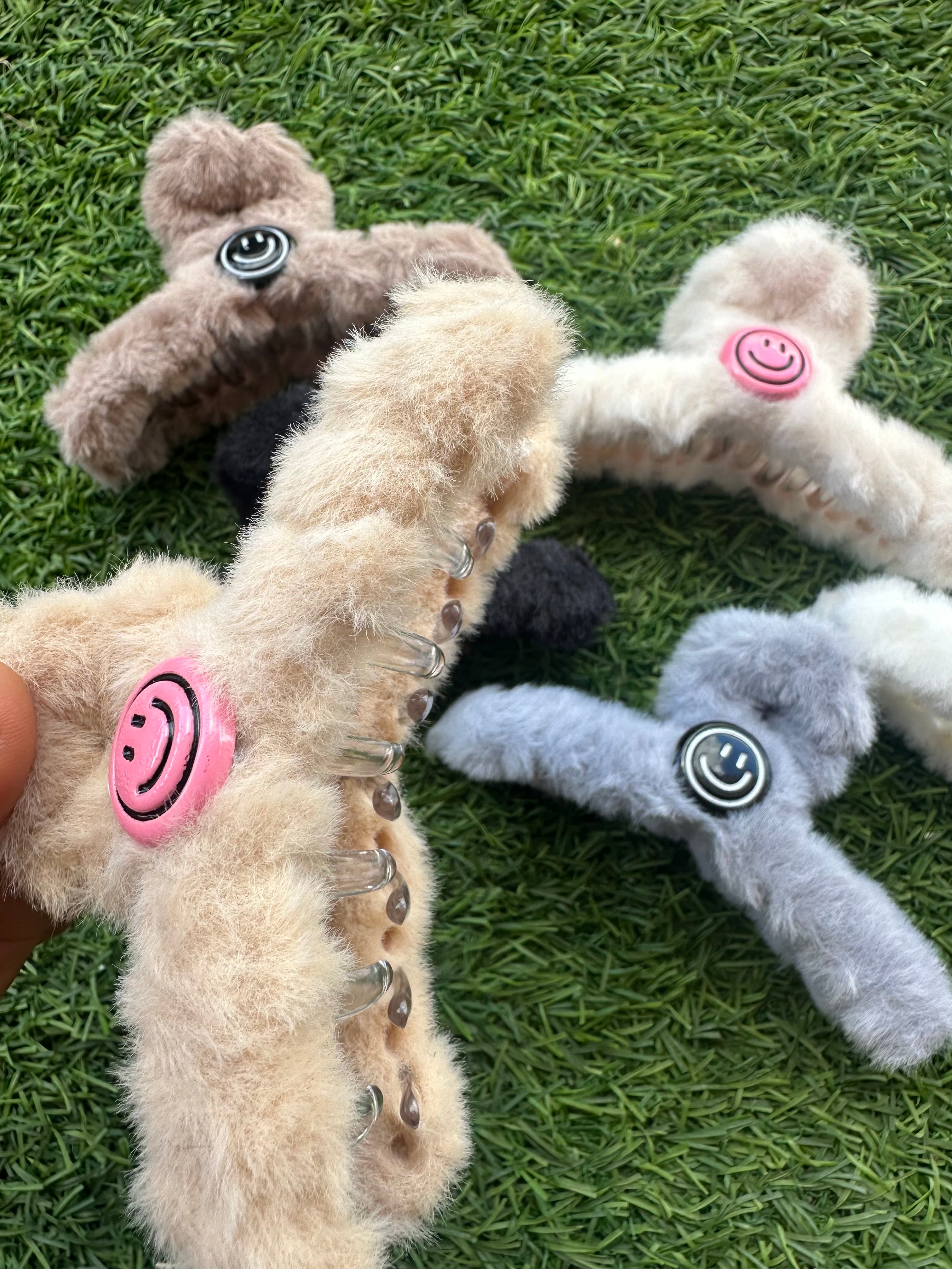 Fluffy Large Hair Clips Cute