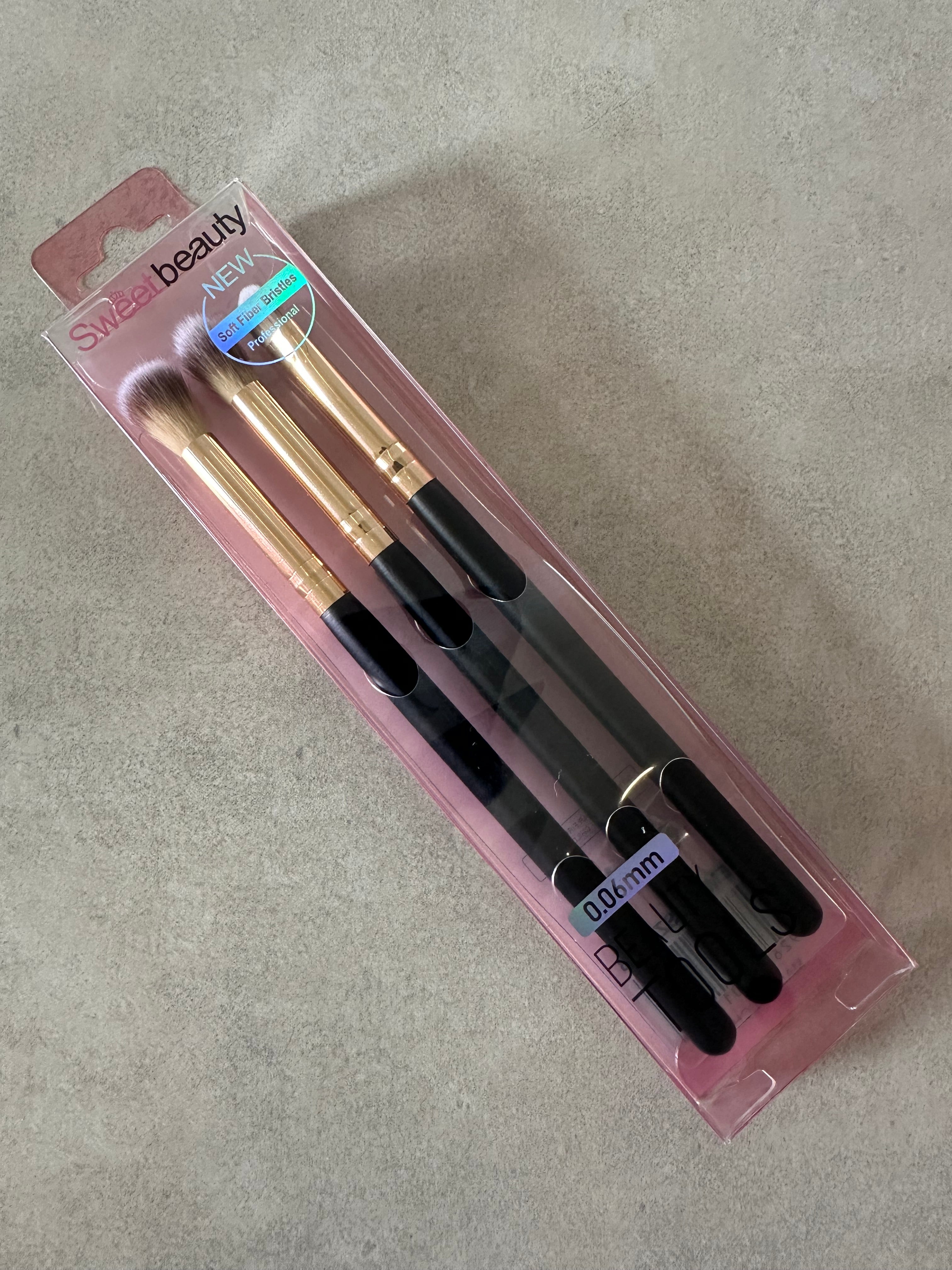 3 Pcs Eye Pro Blending Brush Set